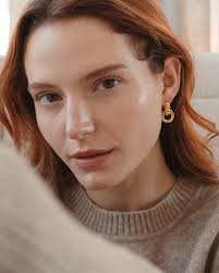 The earrings you'll find me in every day ✨🥐 Sooo glad you're all loving  these too! When we release a new design it's always an emotional roller  coaster..like am I the only