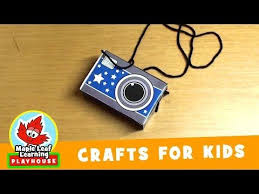 368 Let S Take A Picture Camera Craft For Kids Maple Leaf Learning Playhouse Youtube Camera Crafts Crafts For Kids Easy Crafts For Kids
