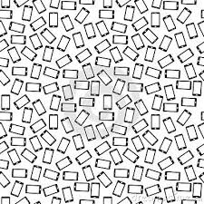 Black And White Geometric Pattern Background Vector Seamless Black And White Mobile Pattern Background Background Design With Texture Geometric Pat Background Patterns Background Design Black And White