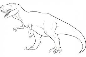 Coloriage à imprimer dinosaure : Coloriage Dinosaure Tyrex Couleur Dessin Gratuit A Imprimer