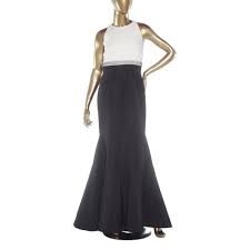 j mendel sleeveless evening dress