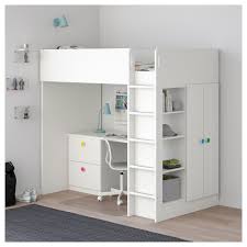 Stuva Folja Loft Bed With 2 Drawers 2 Doors White Twin Loft Ikea Lit Mezzanine Enfant Et Lit A Etage