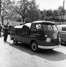 Image result for Medium Gray 1950 VW Bus