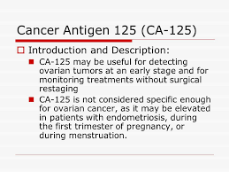 Read about ca 125, a test used to determine levels of a tumor marker that may be elevated in cases of ovarian cancer. Tumor Markers Lecture Two By Dr Reem Sallam Objectives To Briefly Enumerate The Most Commonly Used Methods To Test For Tumor Markers To Describe Ppt Download