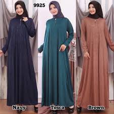 Kalau kamu bekerja, mengapa tidak memakai baju gamis? Baju Gamis Simple Jualan Online Lazada