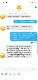 Why did tinder ban my account? Man Gets Banned From Tinder After Woman Reports His Profile For Photoshopping Baby Yoda Into His Pic