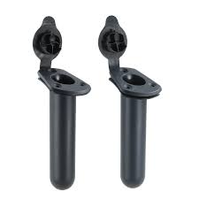 Installing flush mount fishing rod holders on a sit on top kayak: 2 Pcs Flush Mount Fishing Boat Rod Holder Bracket With Cap Cover Kayak Fishing Tackle Box Accessory Tool Walmart Com Walmart Com