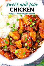 Sweet And Sour Chicken With Pineapple Bowl Of Delicious Recipe In 2020 Sweet N Sour Chicken Sweet Sour Chicken Gluten Free Chinese Food