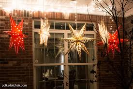 Outdoor lighting inspiring solar porch light solar powered front with sizing 3200 x 4000. Diy Hanging Star Lights For Christmas Porch Decor Polka Dot Chair