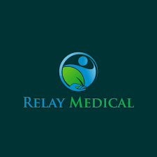 How to add menu items in medisoft: Professional Masculine Health Care Logo Design For Relay Medical By Aliefanarkis Design 15157503