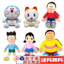 楽天市場 送料無料 ドラえもん ぬいぐるみ sサイズ 6種セット ドラえもん のび太 しずか ジャイアン スネ夫 ドラミちゃん どらえもん ヌイグルミ 人形 おもちゃ キッズ かわいい グッズ 雑貨 セキグチ ギフト プレゼント 映画 キャラクター クリスマス