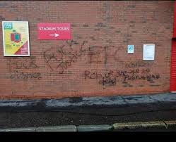 Shop for liverpool fc art from the world's greatest living artists. Graffiti At Anfield Not My Photo Liverpoolfc