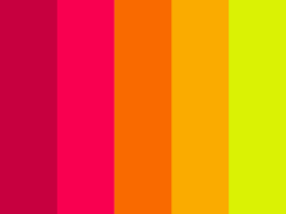 These soothing colors, along with cool white walls as a backdrop, help soften the bright orange. Palette Ode To Sherbet Colourlovers Color Palette Yellow Neon Colour Palette Color Palette Challenge