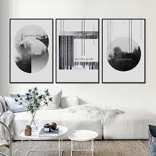 Abstract art emerged early in the 20th century and was a departure from the traditional form of art. Modern Abstract Black White Forest Landscape Wall Art Canvas Painting Geometric Poster Print Picture For Living Room Home Decor Nordic Wall Decor