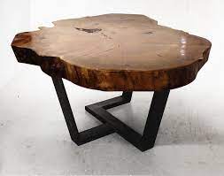 Custom Made Furniture Live Edge Reclaimed Wood Nyc Made From Wood Table Design Coffee Table Wood Reclaimed Wood Coffee Table