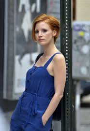 Jessica Chastain Chops It All Off See Her New Short Hairstyle Flare Short Hair Styles Short Blonde Hair Long Face Hairstyles
