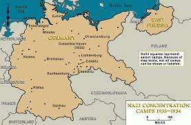 Camp westerbork was a world war ii concentration camp in hooghalen, ten kilometers north of westerbork, in the northeastern netherlands. Camp System Maps Holocaust Encyclopedia