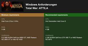 Ryzen 7 2700x and ryzen 5 2600x deliver solid gains over amd's previous generation. Total War Attila Systemanforderungen 2021 Testen Sie Ihren Pc