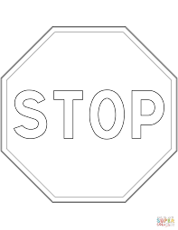 Coloriage Signalisation Routiereen France Panneau Stop Coloriages A Imprimer Gratuits