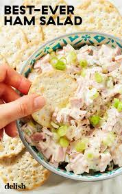 Use Your Leftover Ham For This Easy Delicious Ham Salad Recipe Ham Salad Recipes Ham Salad Cooking Recipes