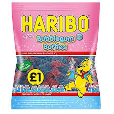 Haribo Fizzy Bubblegum Bottles Uk Haribo Haribo Candy Fizzy