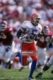 Wide Receiver Jacquez Green Of The University Of Florida Carries The Florida Gators Football Florida Football Gators Football