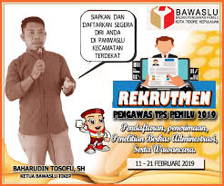 Daftarkan email pendaftar ptps juga dapat mengajukan surat lamaran dan berkas pendaftaran secara langsung atau dapat dilakukan melalui media daring atau pos, katanya. Bawaslu Tikep Buka Rekrutmen Ptps Kabar Daerah Maluku Utara