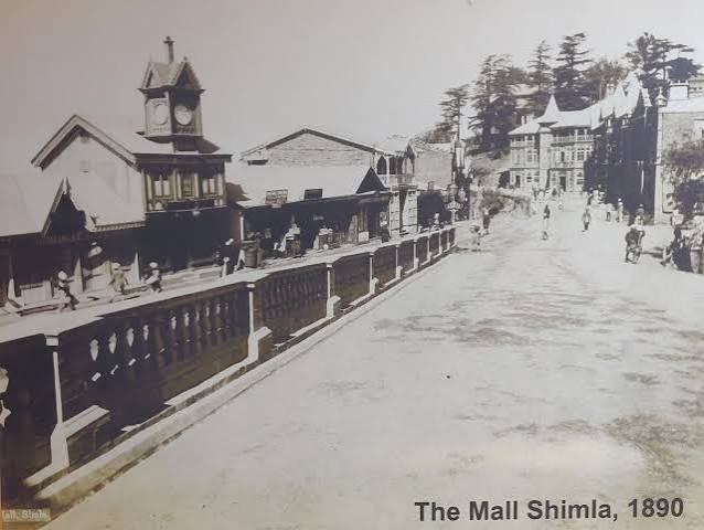 This is what Shimla looked like in the early 1900s : r/indiasocial