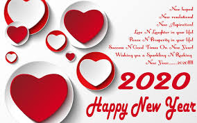 Wishes Love Greeting Happy New Year Fire Valentine All About Love Xmas holiday background with confetti. wishes love greeting happy new year