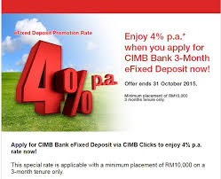 26 jun to 31 ogos 2020 6. Cimb E Fixed Deposit Promotion Personal Loan Malaysia Pinjaman Peribadi