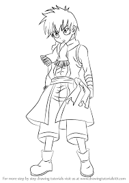 How To Draw Romeo Conbolt From Fairy Tail Drawingtutorials101 Com Fairy Tail Fairy Drawings