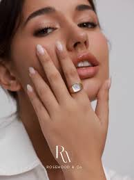 MOTHER OF PEARL RING SIZE 7