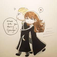 Drawing draco malfoy and hermione granger. Szonii Malfoy And Granger