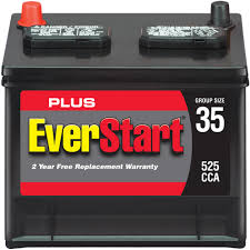 Car and truck battery finder. Everstart Plus Lead Acid Automotive Battery Group Size 35 3 Walmart Com Walmart Com
