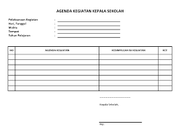 Check spelling or type a new query. Buku Agenda Kegiatan Kepala Sekolah Sekolah Dasar Negeri 125543
