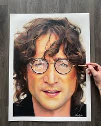 John Lennon-Zeichnung : r/beatles