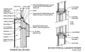 Window Design With Detail Dimension In Autocad Window Design Autocad Windows