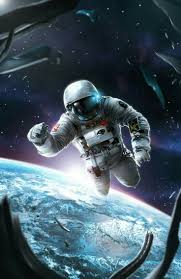 Pin By Dani Quiros On Ytter P Ce Space Illustration Space Art Astronaut Art
