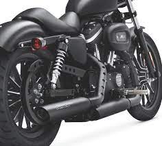 Screamin Eagle Street Performance Sportster Shorty Dual Mufflers 80726 09a Harley Davidson Usa