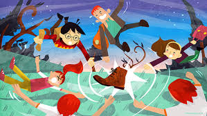 He is a wizard and has many adventures. Harry Potter Cartoon S Key Scenes On Behance