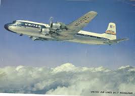 Douglas Dc 7 Mainliner Vintage Aircraft Vintage Aviation Aircraft