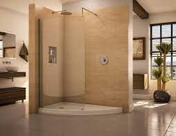 Doorless Shower Designs Teach You How To Go With The Flow Doorless Shower Walk In Bathroom Showers Bathroom Shower Stalls