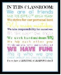 Classroom Pledge Poster School Classroom Beginning Of The School Year Classroom Organization