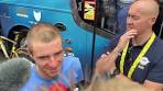 Remco Evenepoel baalt van tijdverlies in openingsrit TOUR ... - YouTube