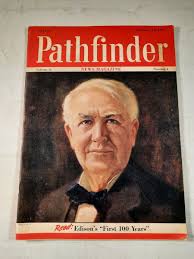 Pathfinder News Magazine February 12 1947 Town Edison first 100 years