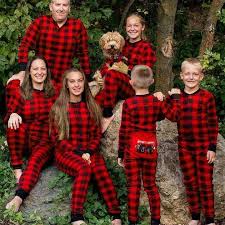 Black And White Plaid Pajamas Family Funny Matching Family Christmas Pajamas Buffalo Plaid Bear Cheeks Onesi Family Christmas Pajamas Matching Family Christmas Pajamas Matching Christmas Pajamas