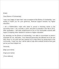Thank You Scholarship Letter Check More At Https Nationalgriefawarenessday Com Scholarship Thank You Letter Thank You Letter Sample Thank You Letter Examples