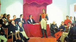 Este período abarca desde el 18 de septiembre de 1810, fecha de instalación de la primera junta de gobierno, hasta la instauración del primer congreso nacional, el 4 de julio de 1811. Firma Del Acta De Independencia Inicio De La Lucha De Venezuela Para Librarse Del Imperio Espanol