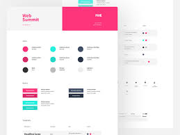 The following brand style guide template has been published just recently. 40 Great Examples Of Ui Style Guides Bashooka