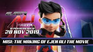 Ejen ali the movie 2019 review Misi The Making Of Ejen Ali The Movie Youtube